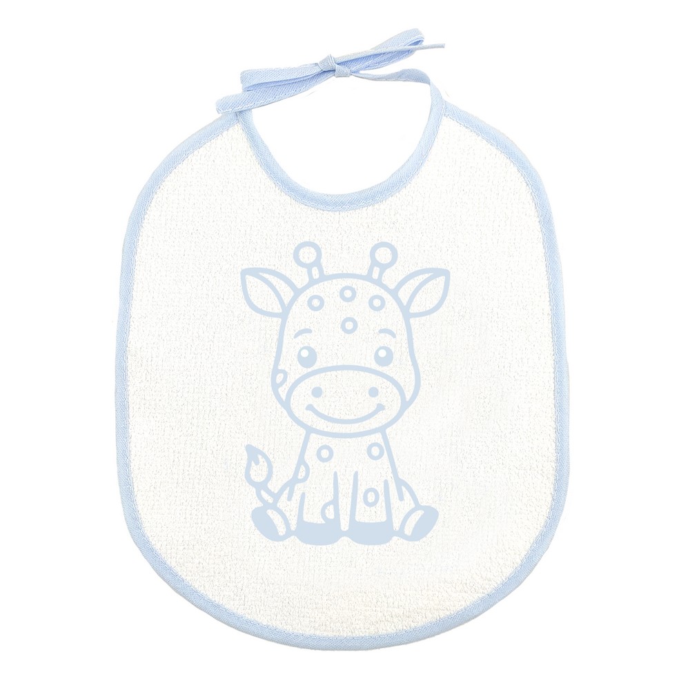 Confezione 3 bavaglini TOBIA cm.21x25 con laccetti