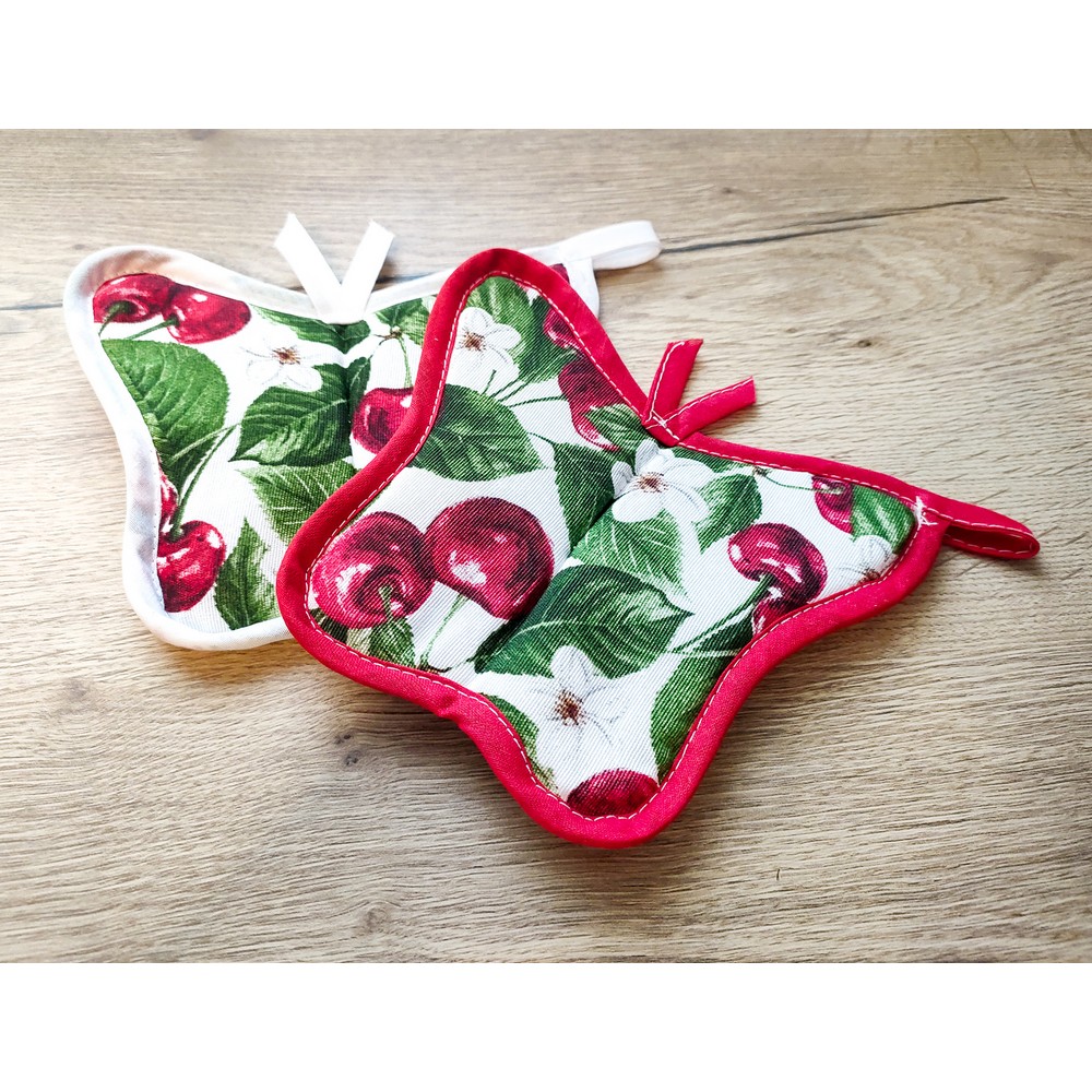 Presine a forma di FARFALLA SUMMER CHERRY
