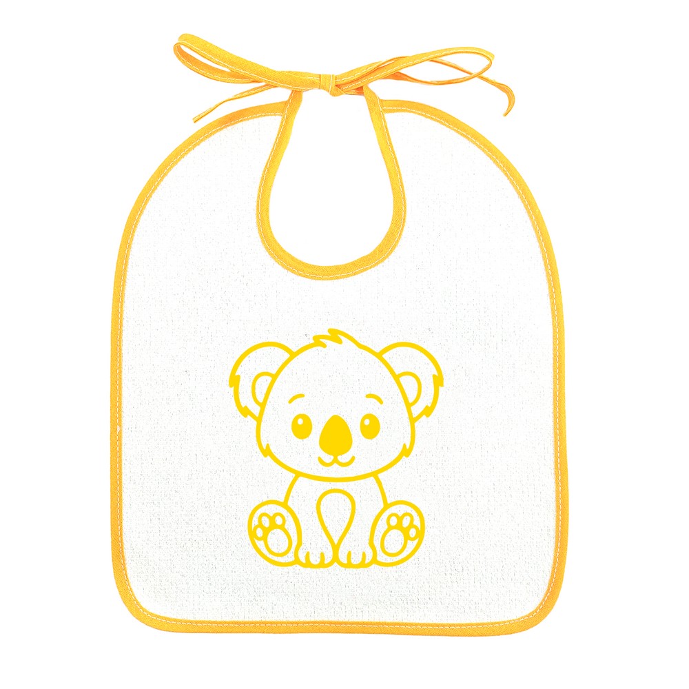 Confezione 3 bavaglini GERRY cm.25x28 con laccetti