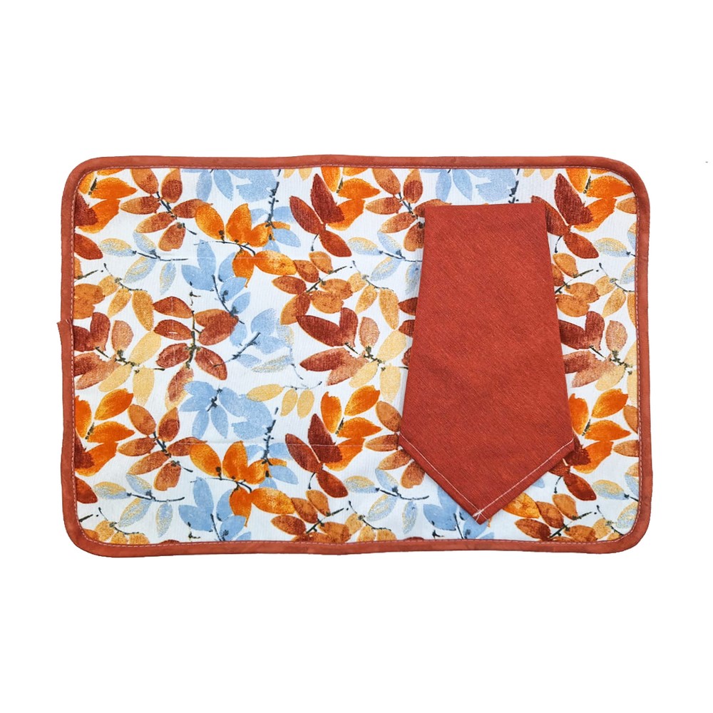 Tovagliette americana imbottita+tovagliolo SUMMER ASSORTITI