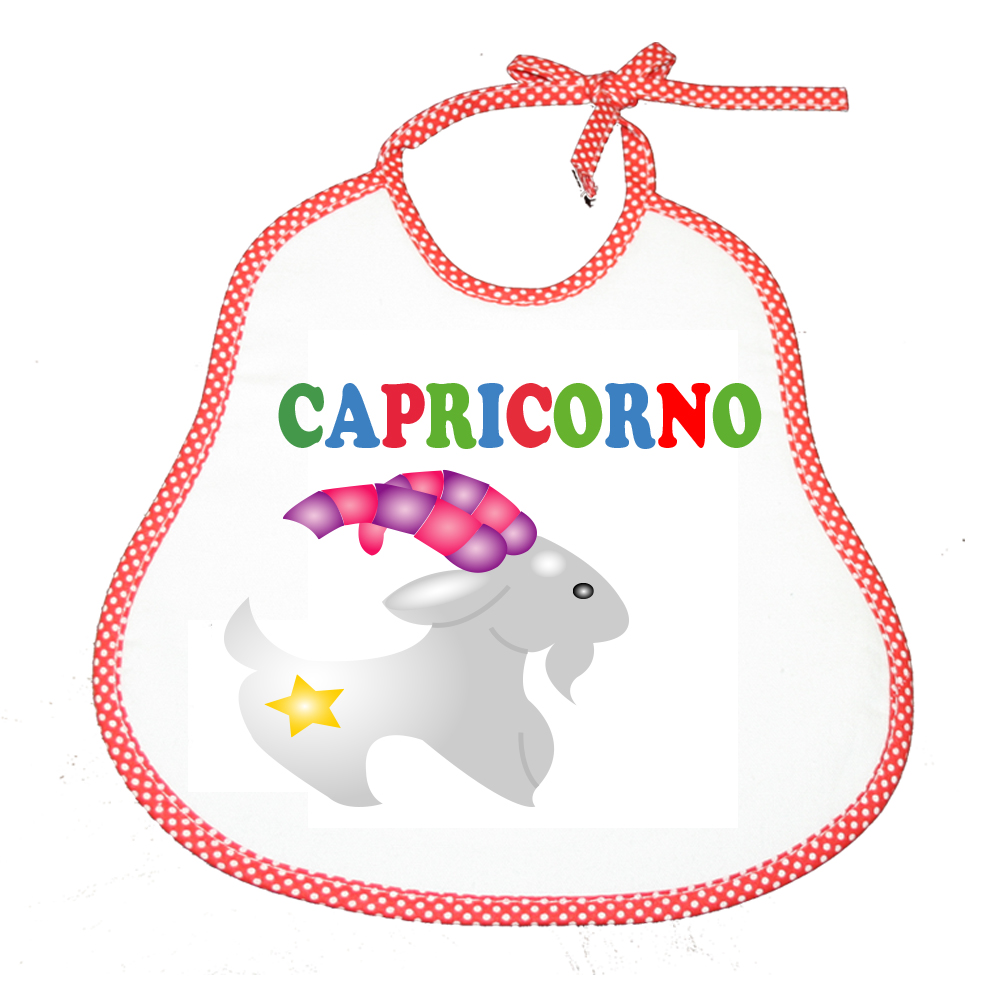 Bavetta ZODIACO cm.24x24 con laccetti