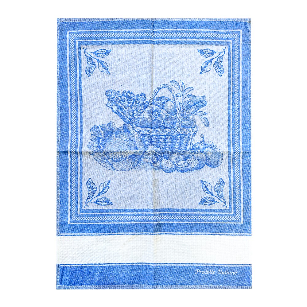 Strofinaccio ORTAGGI in tela con etamine