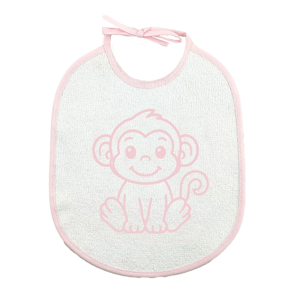 Confezione 3 bavaglini TOBIA cm.21x25 con laccetti