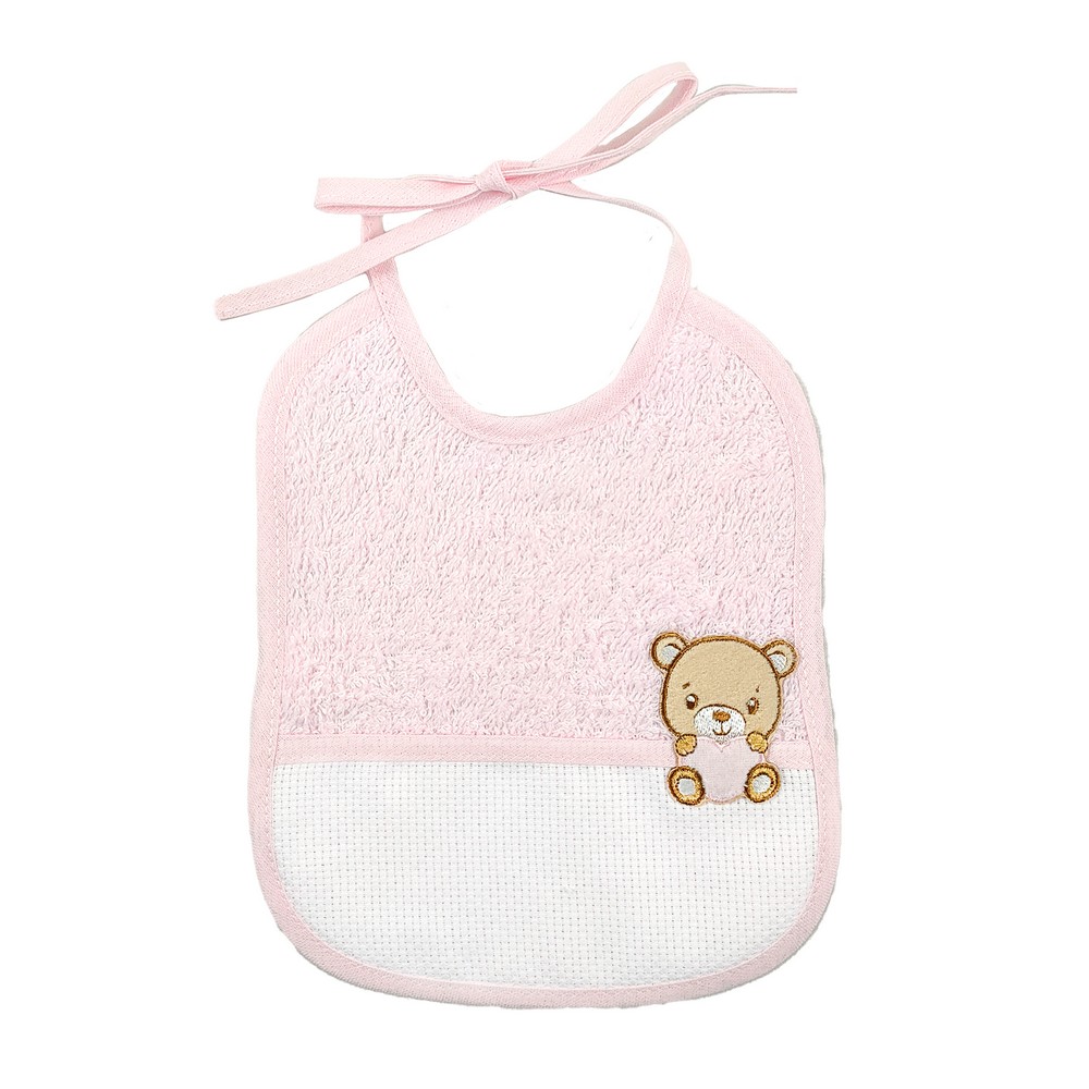 Bavetta GIGI cm.16x18 con tasca etamine + applicazione