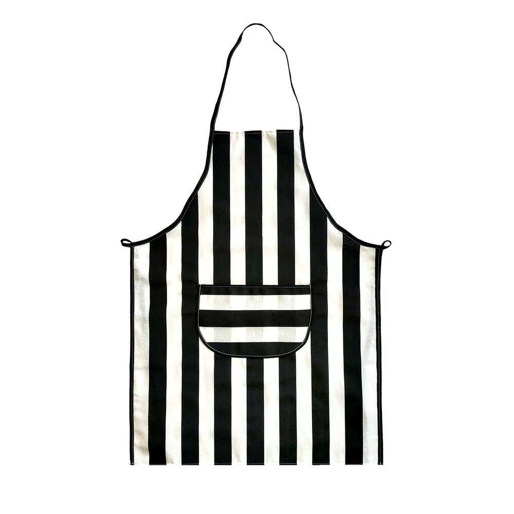 Grembiule intero STRIPES cm. 70x90 con tascone centrale