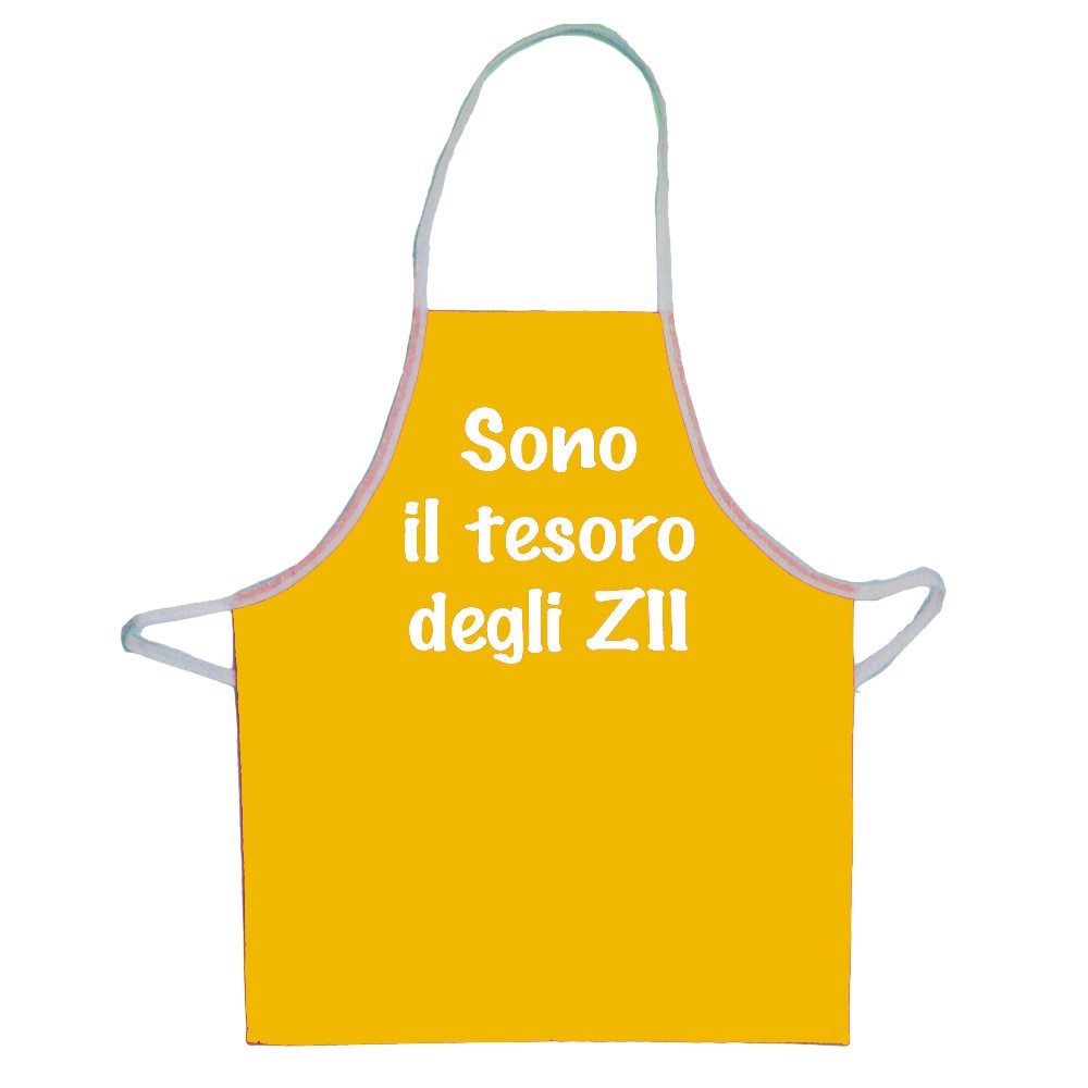 Grembiulino bimbo frasi SPIRITOSE PASQUA cm.52x45