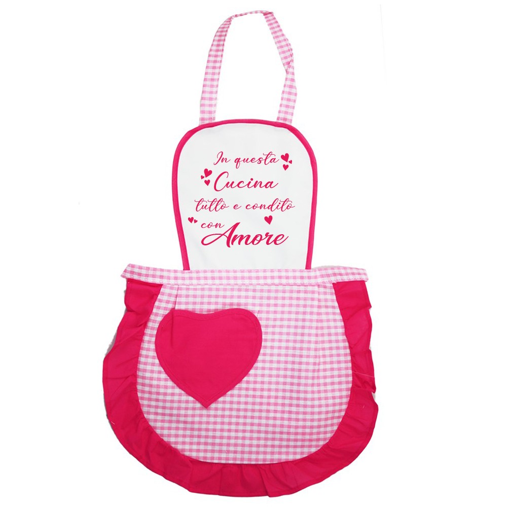 Grembiule adulto cm.50x62 PERSONALIZZATO