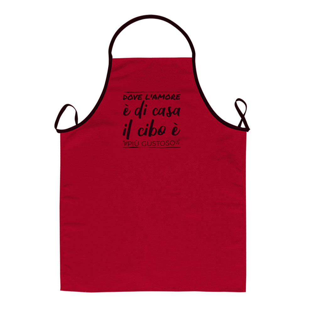 Grembiulone LA CUCINAZZA cm.70x85 con stampe SPIRITOSE