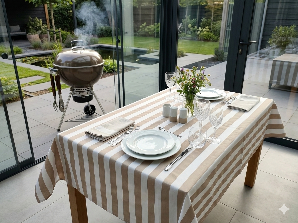 Tovaglia  x 12 cm.140x250 STRIPES