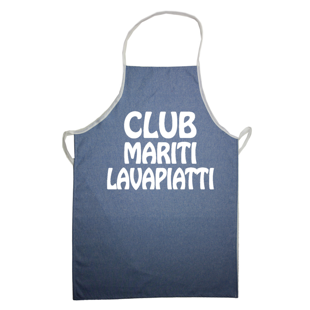 Grembiulone JEANS cm.70x90 stampato con transfer