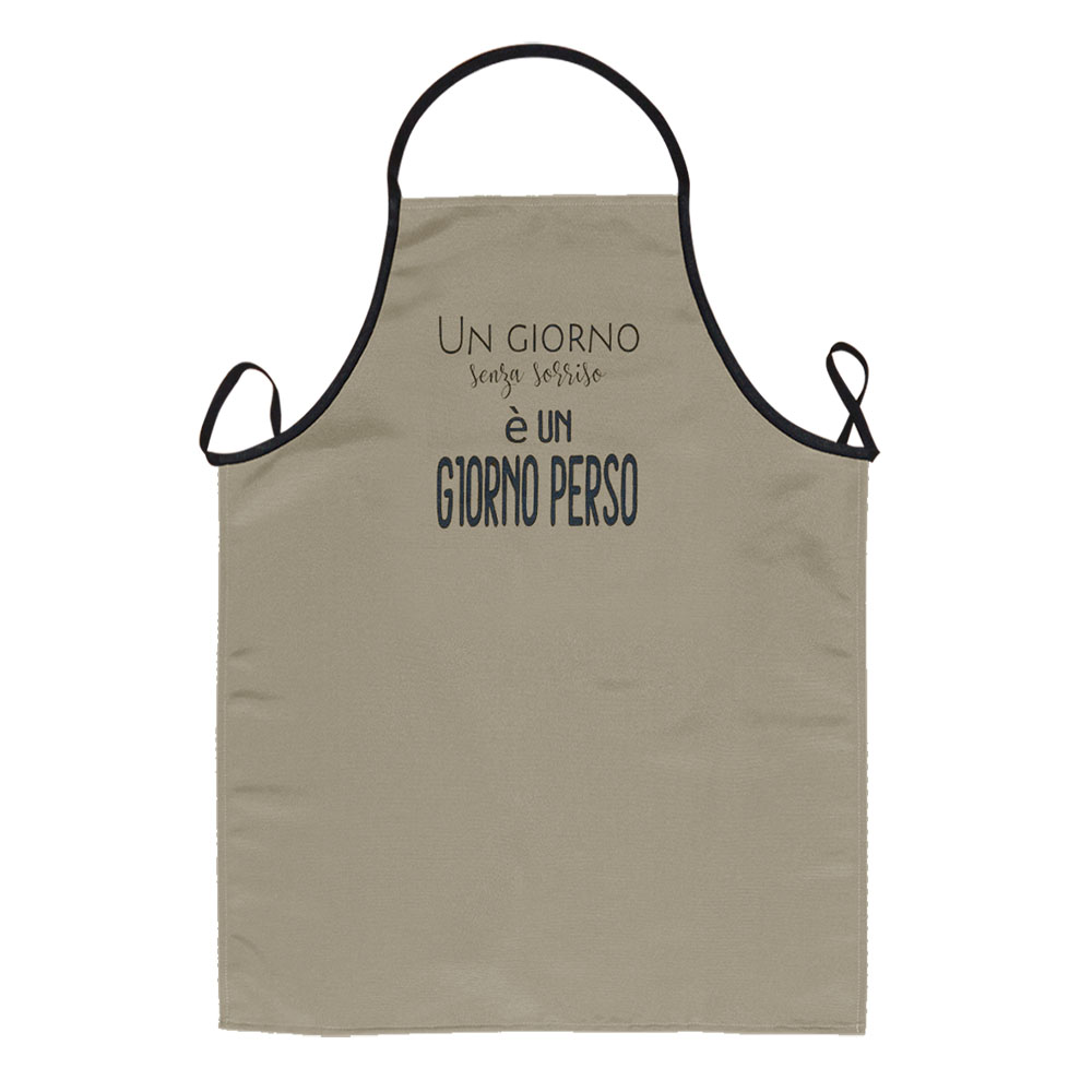 Grembiulone LA CUCINAZZA cm.70x85 con stampe SPIRITOSE