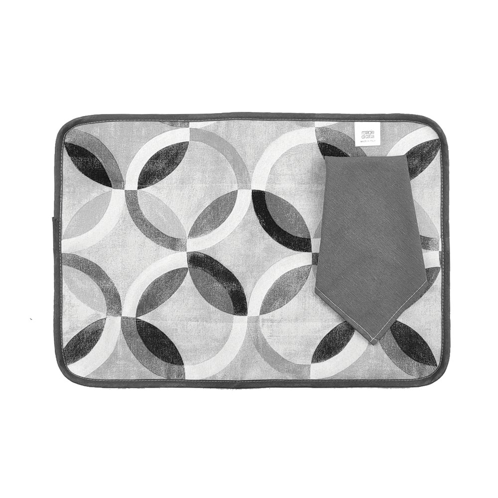 Tovagliette americana imbottita+tovagliolo SUMMER ASSORTITI