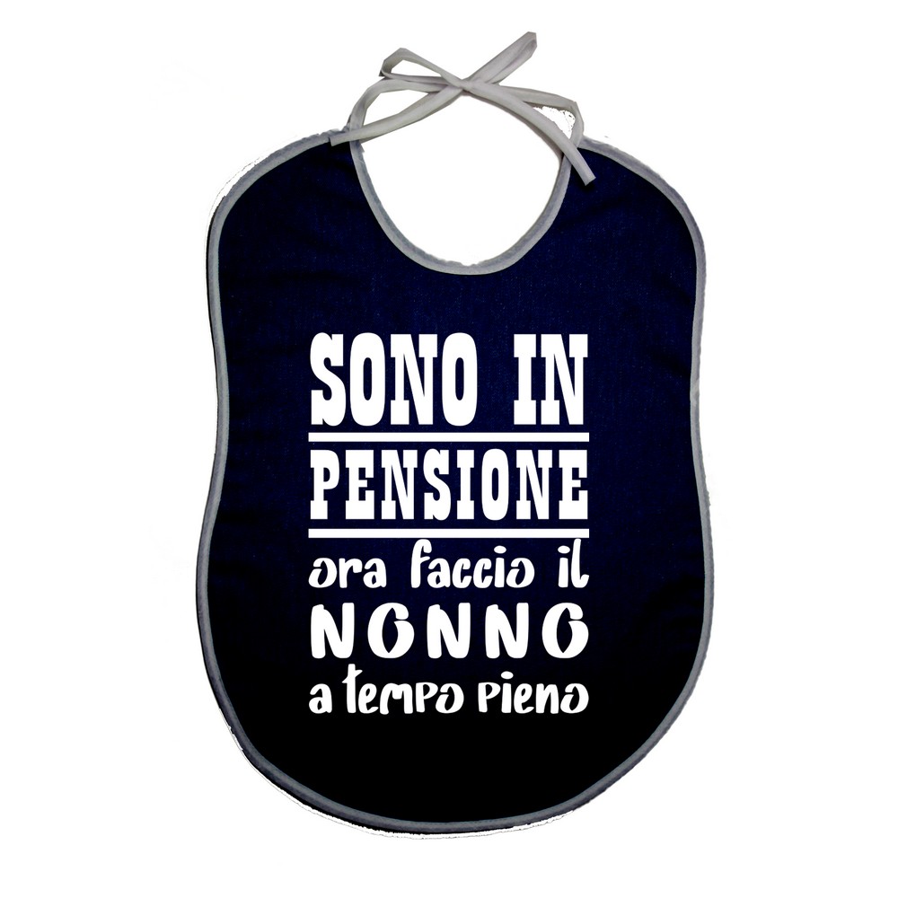 Bavaglione JEANS cm.45X60 con transfer