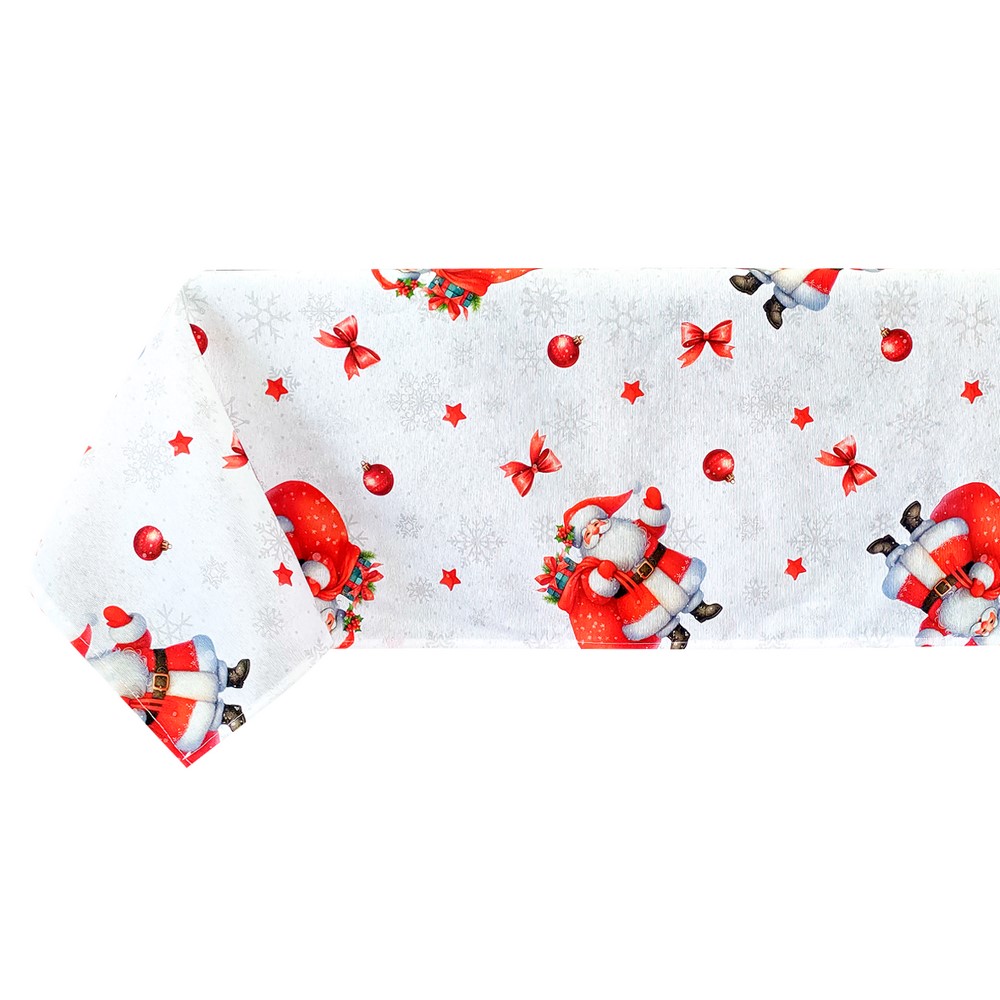 Tovaglia x 12 cm. 140X250 SANTA CLAUS