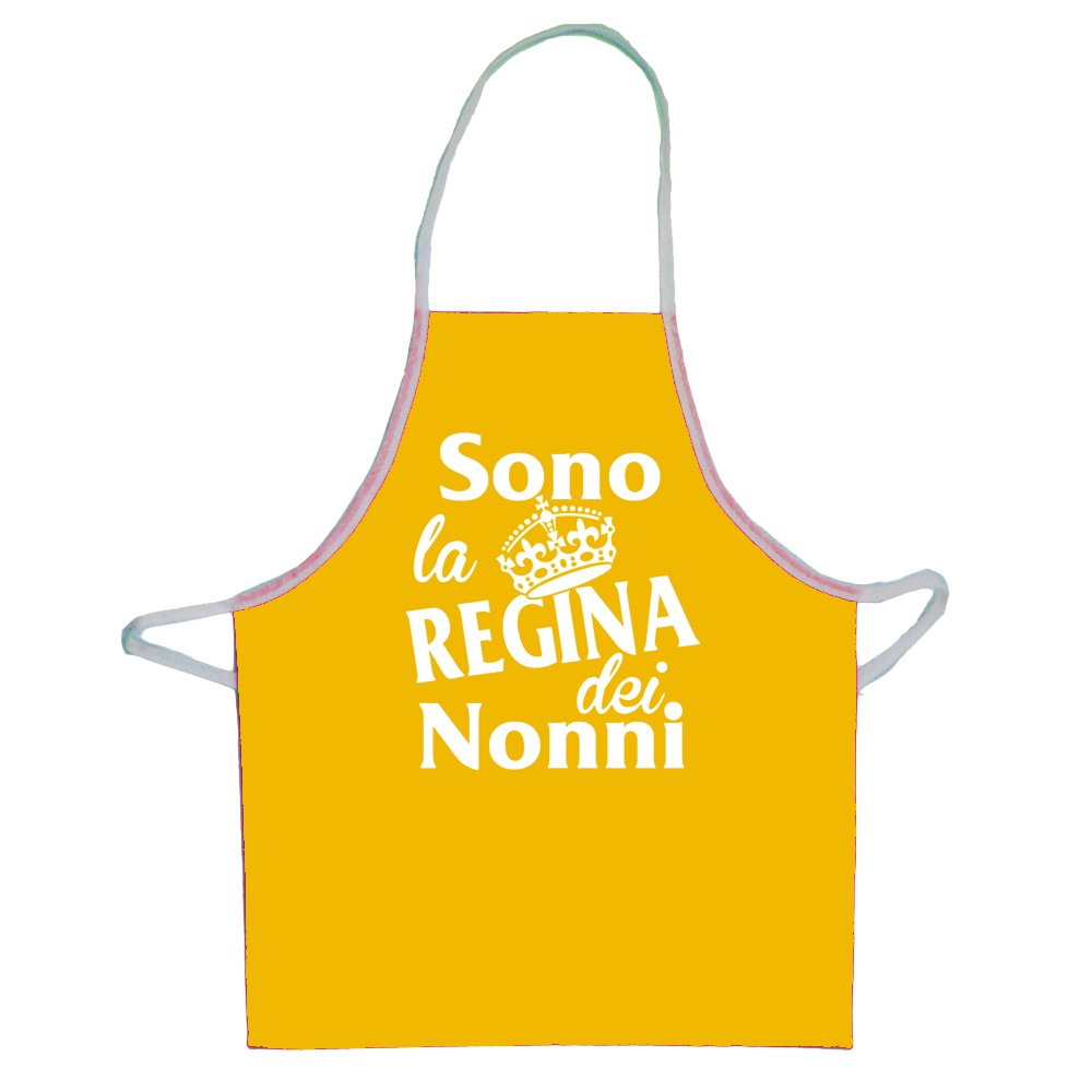 Grembiulino bimbo frasi SPIRITOSE PASQUA cm.52x45