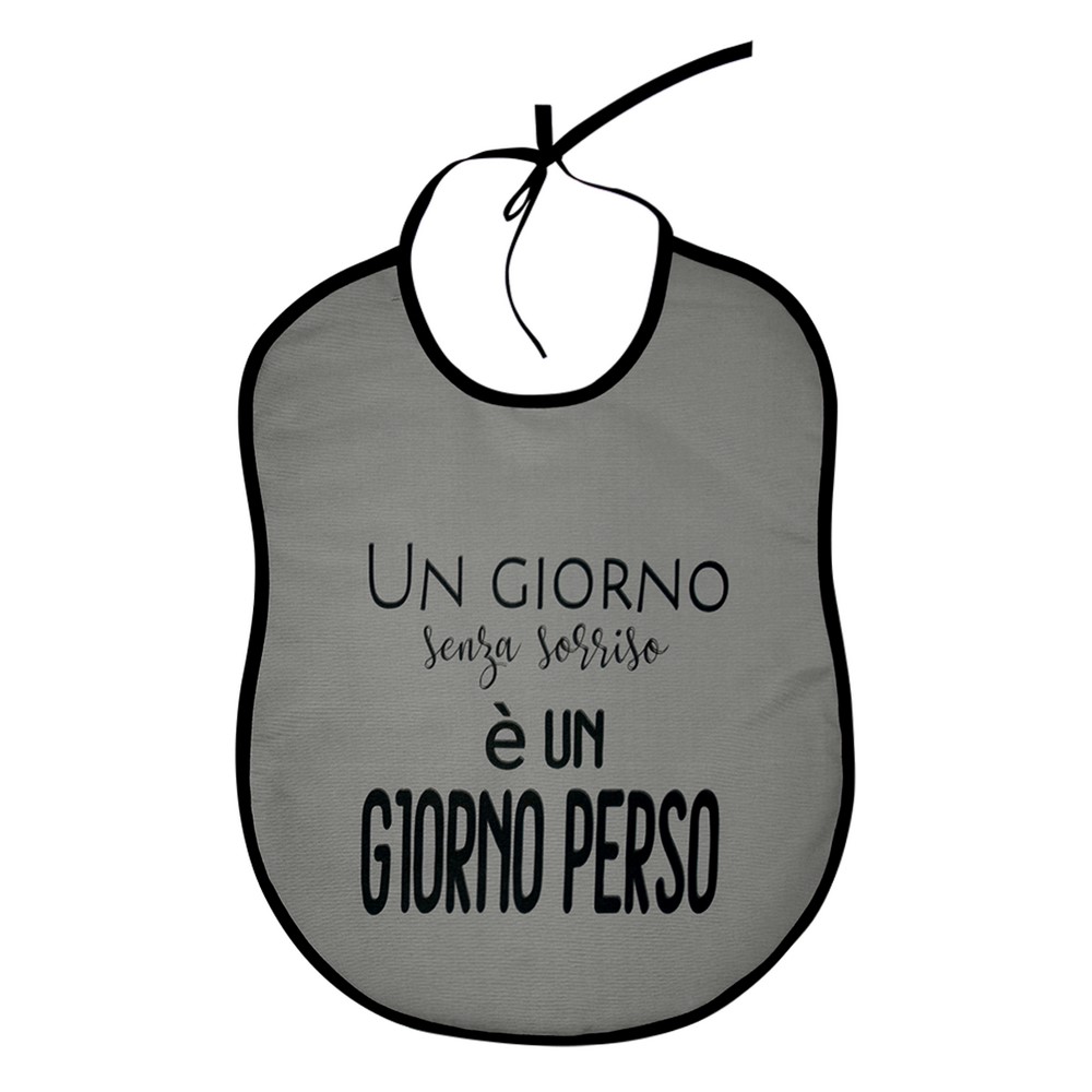 Bavaglione LA CUCINAZZA cm.45x60 con stampe SPIRITOSE