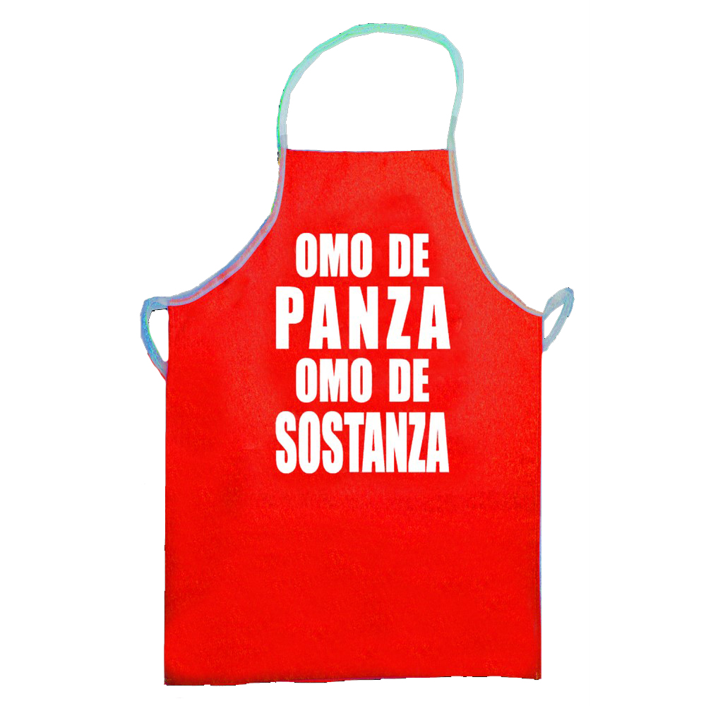 Grembiulone cucina Natale con scritte Spiritose