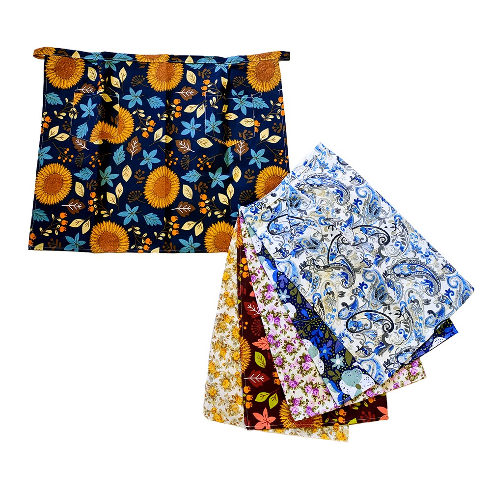 Grembiule a vita ROSANNA cm.55x70 con 2 tasche