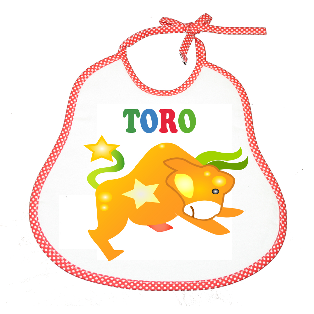 Bavetta ZODIACO cm.24x24 con laccetti