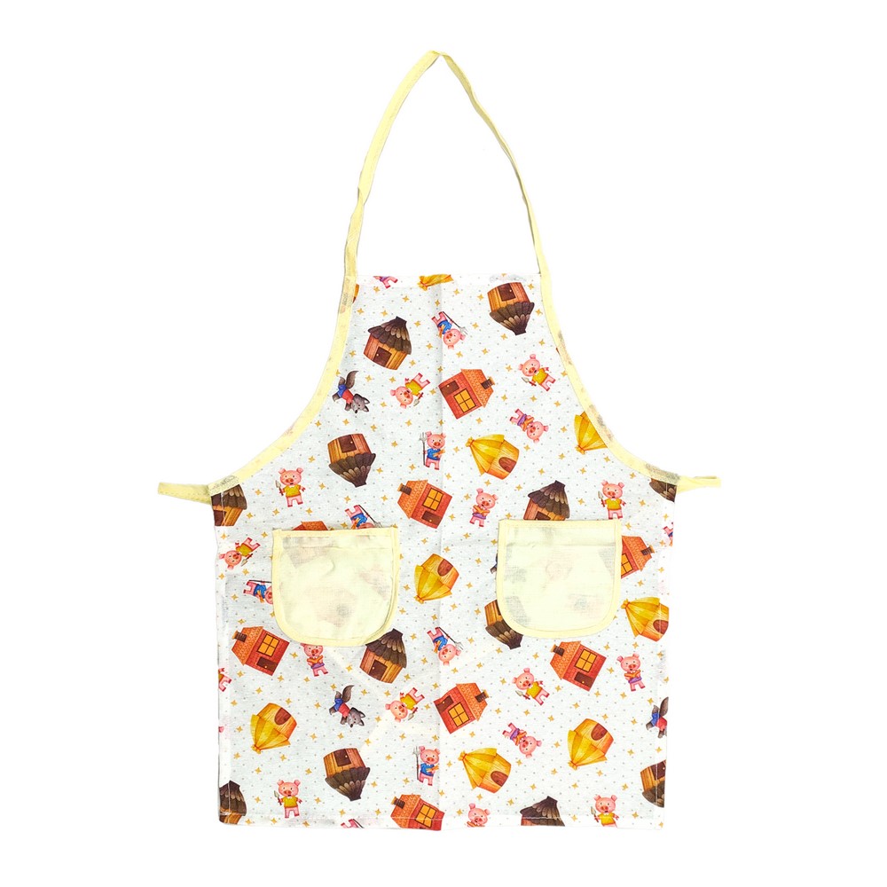 Grembiulino da cucina per bambini SEBASTIAN cm.52x43 con 2 tasche