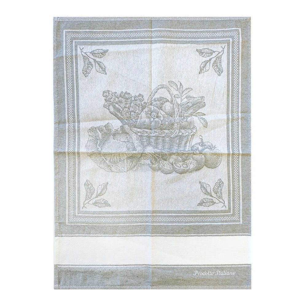 Strofinaccio ORTAGGI in tela con etamine