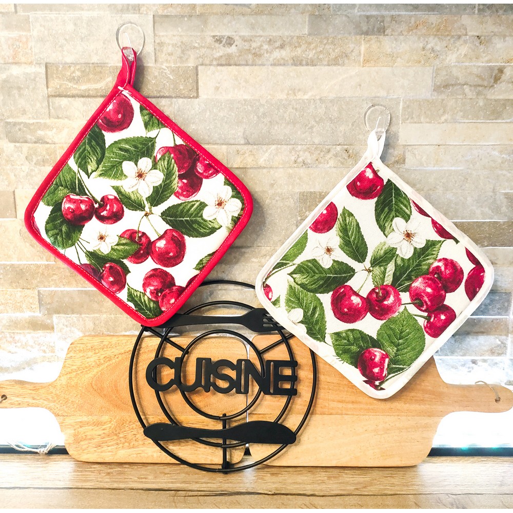 Presine quadrata 20x20 e tonda SUMMER CHERRY