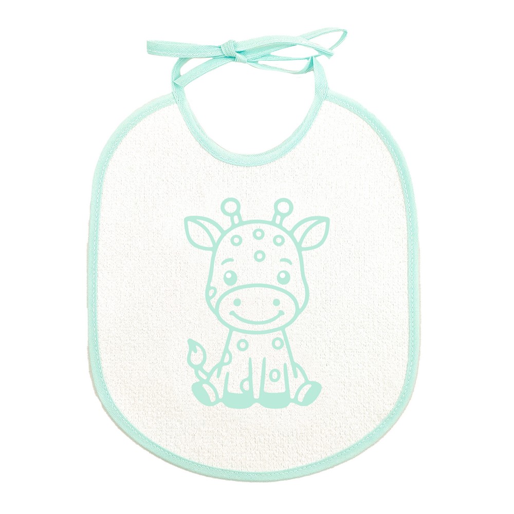 Confezione 3 bavaglini TOBIA cm.21x25 con laccetti