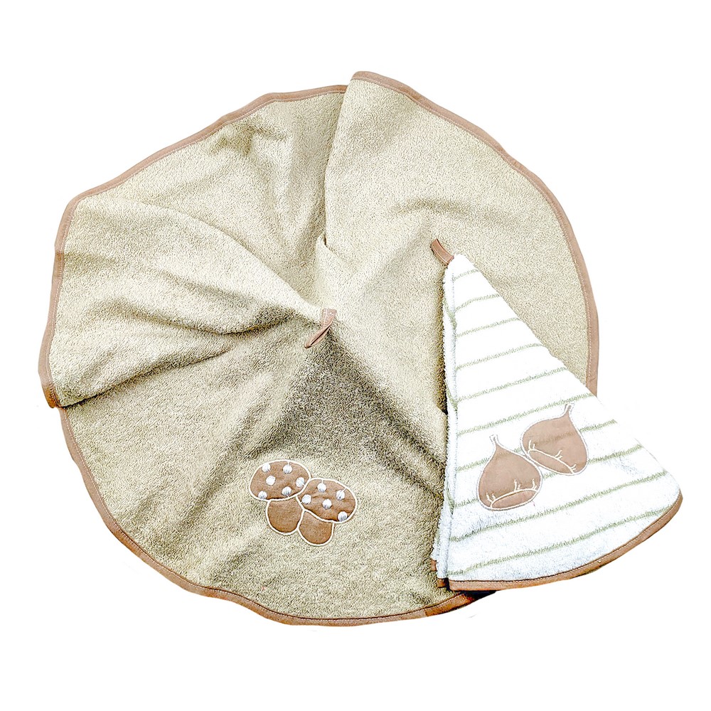 Confezione 2 asciugamani girella GAIA