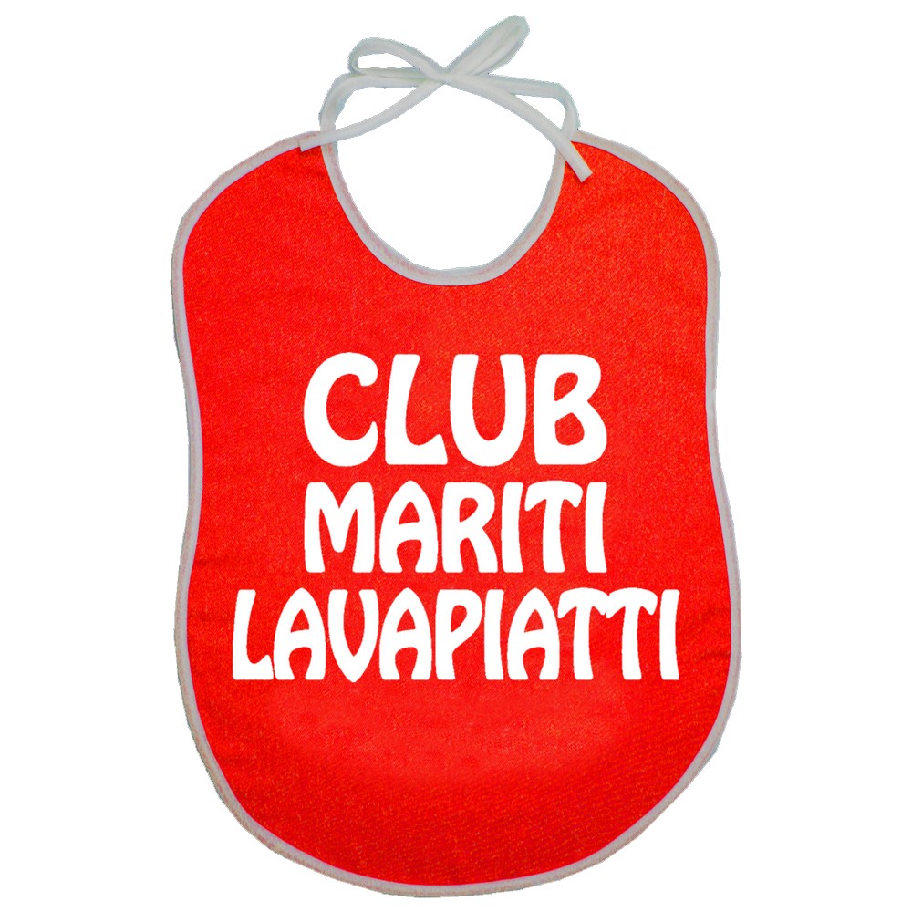 Bavaglione spiritoso con laccetti