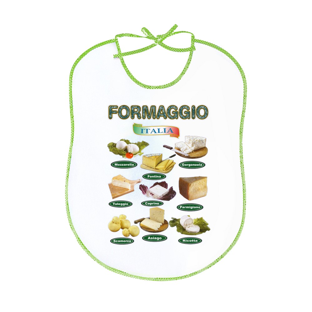 Bavaglione linea RICETTE cm.45x60 con laccetti