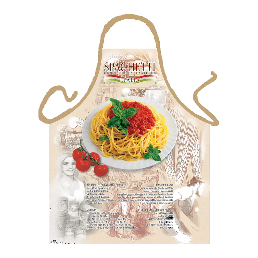 Grembiulone linea DOLCE ITALIA CUCINA cm.59x74