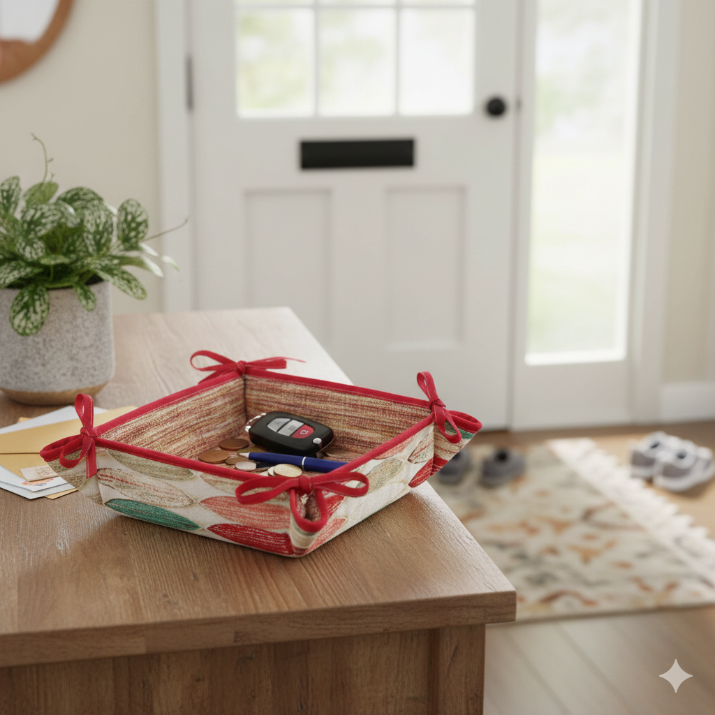 Cestino Portapane  imbottito FANTASIE ASSORTITE SUMMER