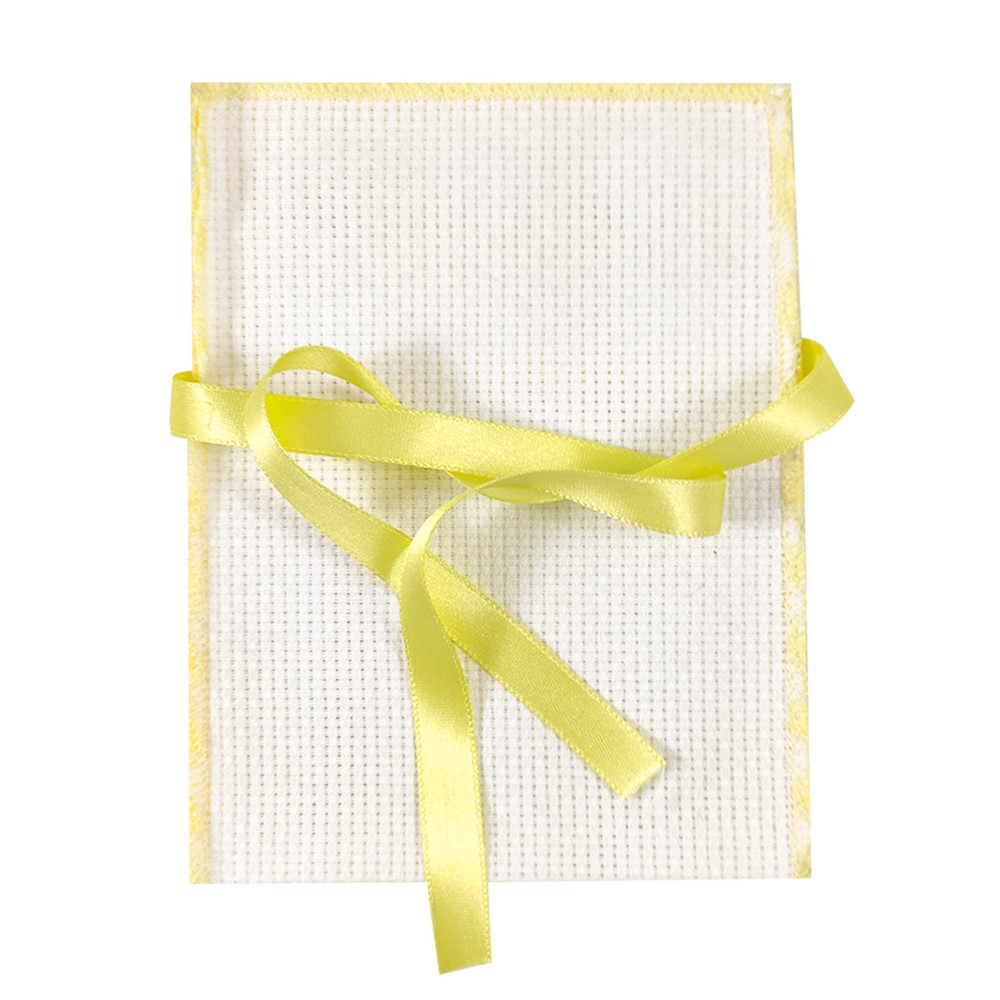 Bustina bomboniere in etamine cm 10x15 chiusura con nastrino 