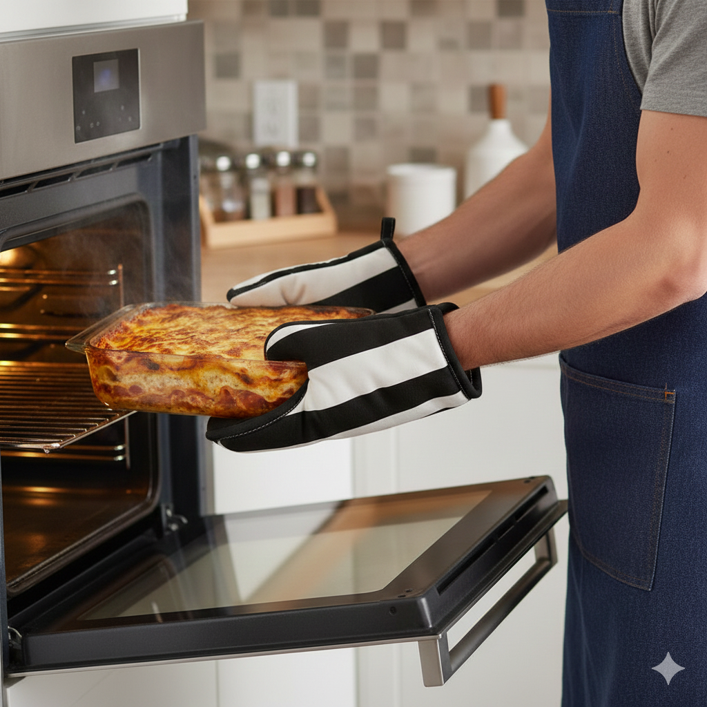 Guanto forno STRIPES