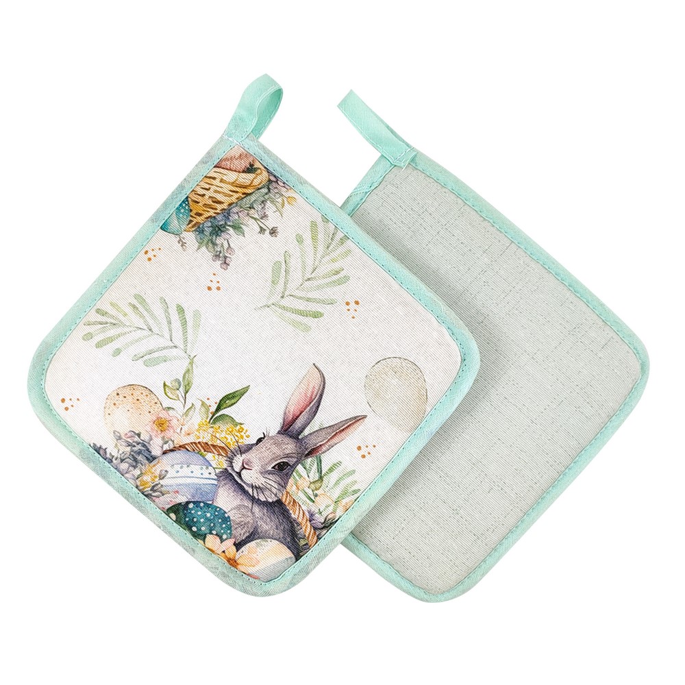 Presina quadrata cm 20x20 GREEN RABBIT