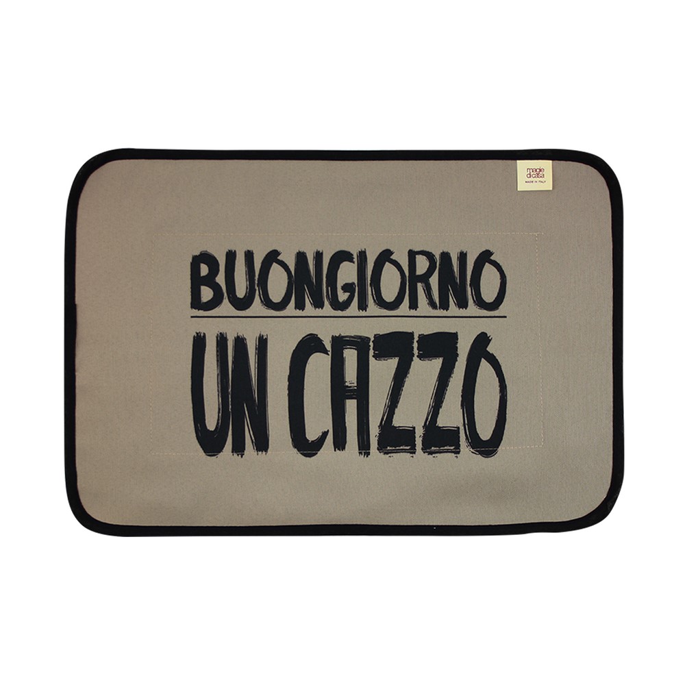 Tovaglietta LA CUCINAZZA cm.35x50 con stampe SPIRITOSE