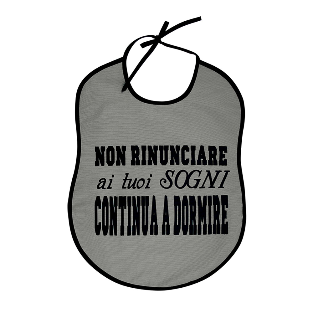 Bavaglione LA CUCINAZZA cm.45x60 con stampe SPIRITOSE
