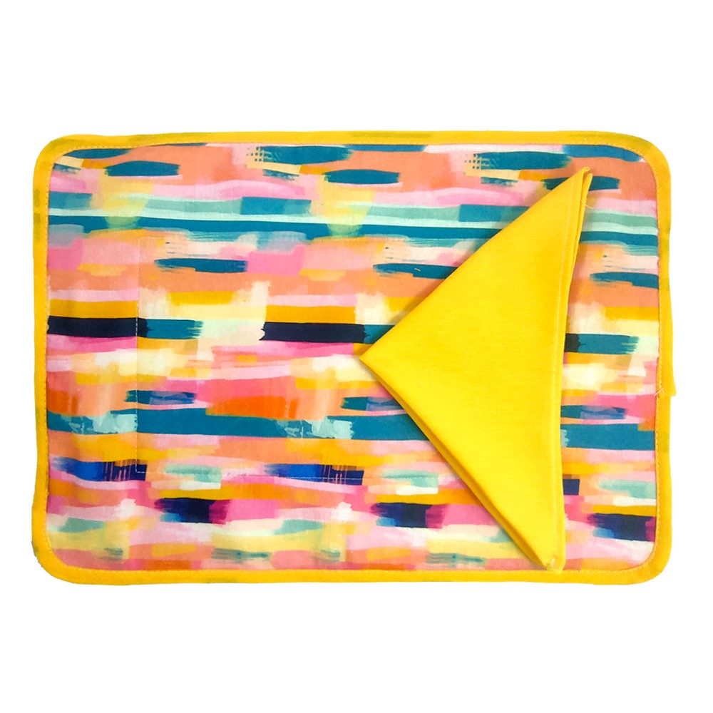 Tovagliette americana imbottita+tovagliolo SUMMER ASSORTITI