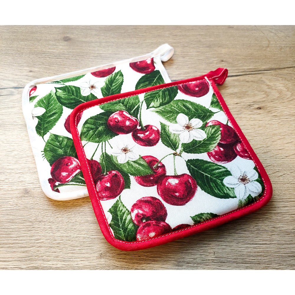 Presine quadrata 20x20 e tonda SUMMER CHERRY