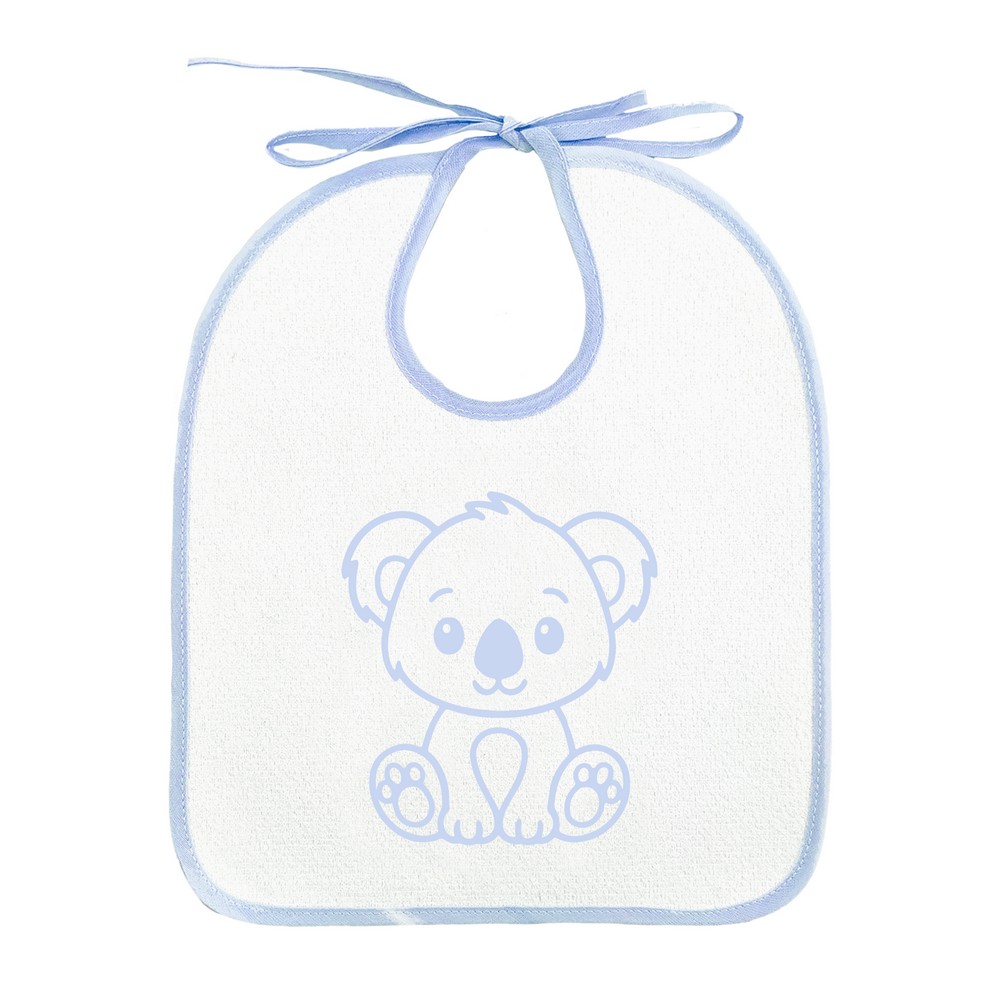 Confezione 3 bavaglini GERRY cm.25x28 con laccetti