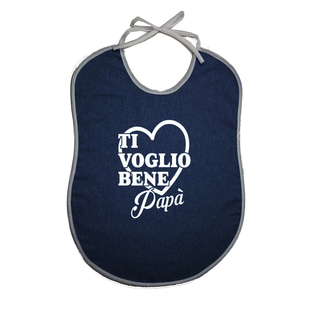 Bavaglione JEANS cm.45X60 con transfer