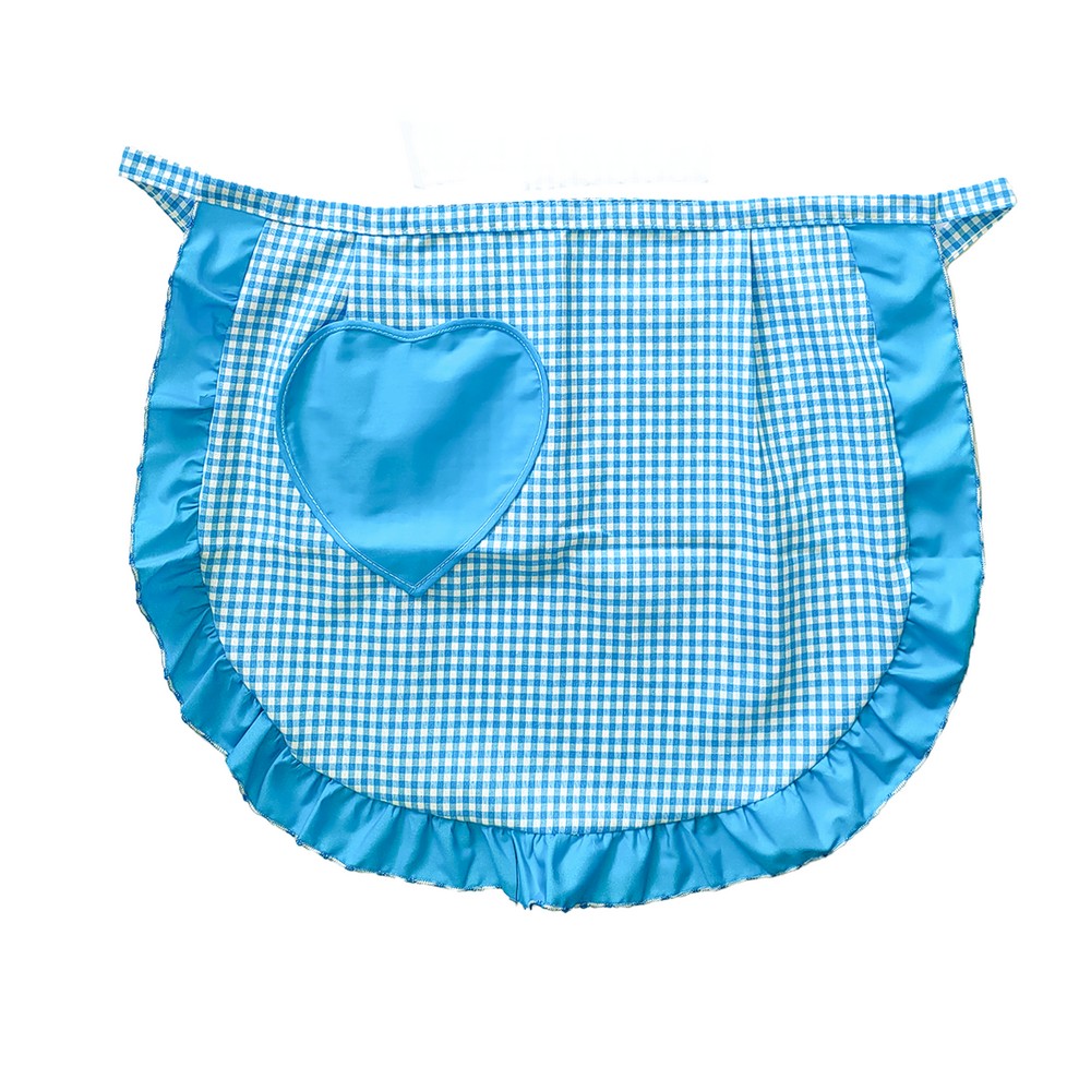 Grembiule a vita CUORE cm.50x60 con tasca a forma di cuore