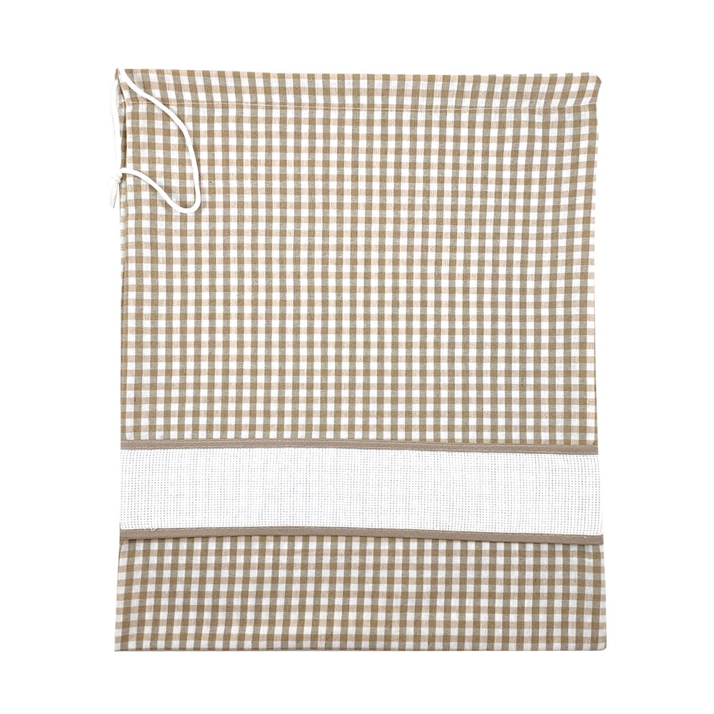 Sacchetto porta biancheria/cuscino GIANNI cm.50x60 con inserto da ricamare