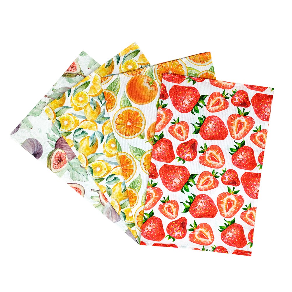 Strofinaccio cm.52x72 FRUITS 