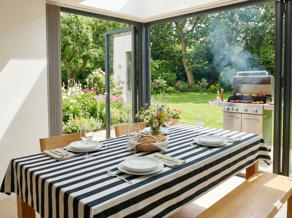 Tovaglia  x 12 cm.140x250 STRIPES