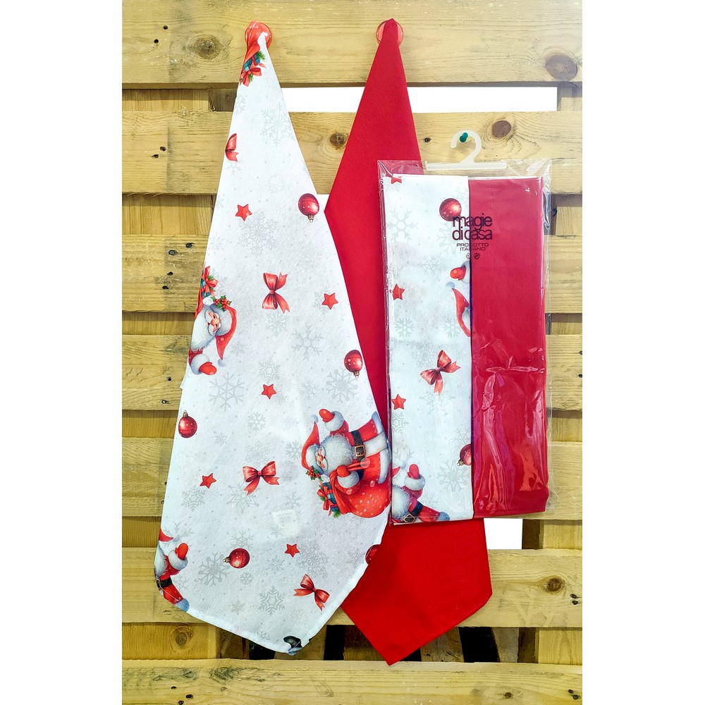 Bis strofinacci cm.52x72 SANTA CLAUS