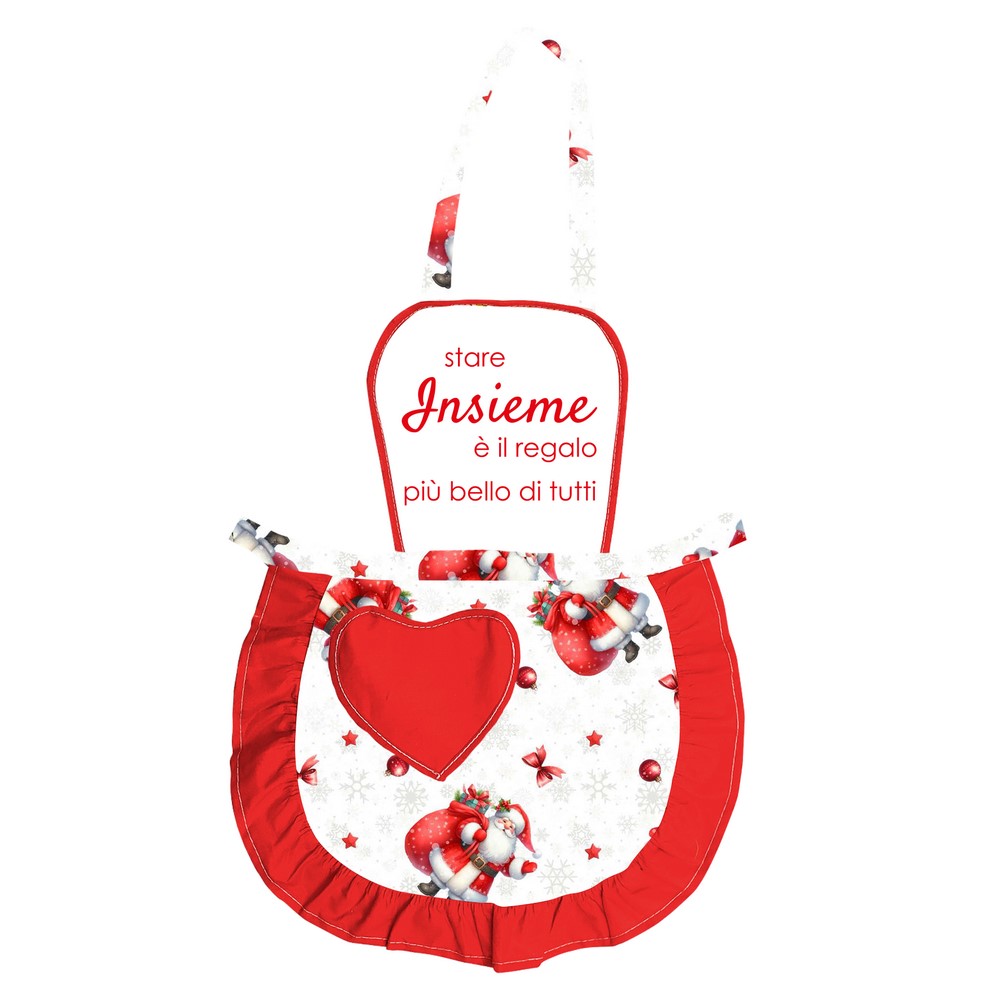 Grembiule JOY adulto con pettorina personalizzata