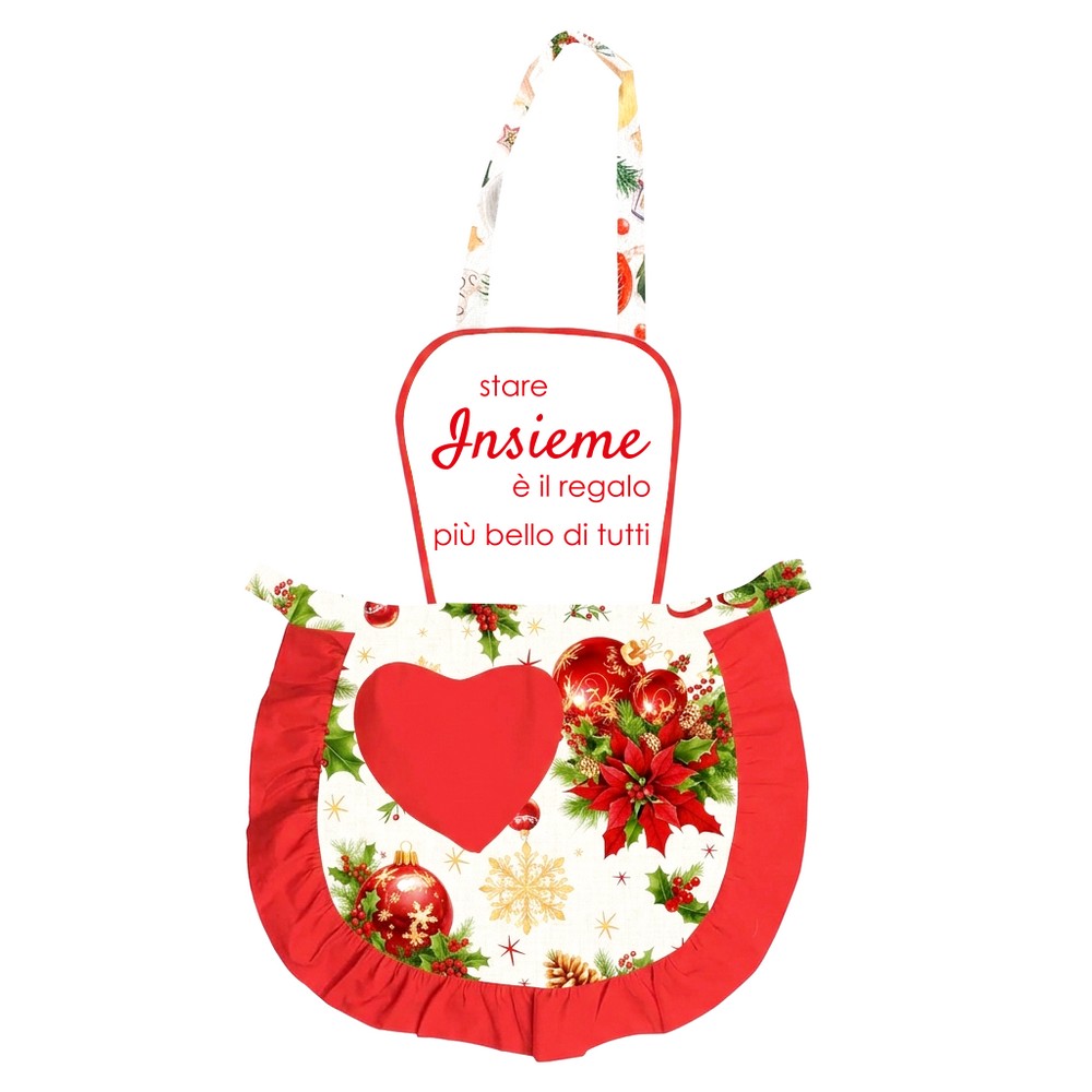 Grembiule JOY adulto con pettorina personalizzata