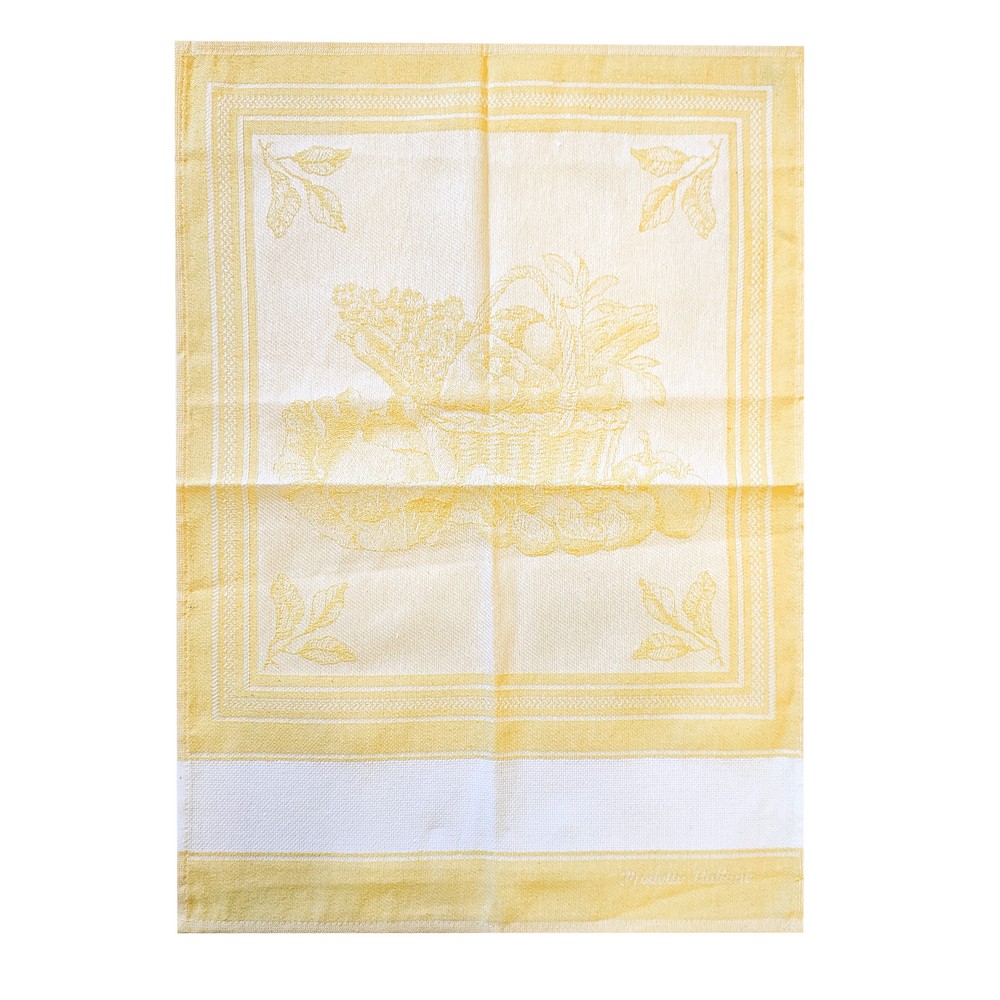 Strofinaccio ORTAGGI in tela con etamine