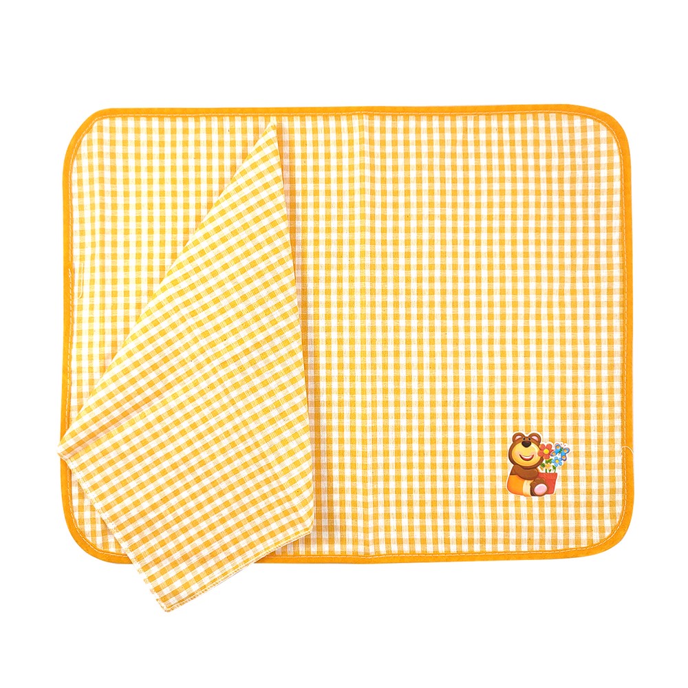 Set prima colazione BABY BALU':tovaglietta+tovagliolo con transfer